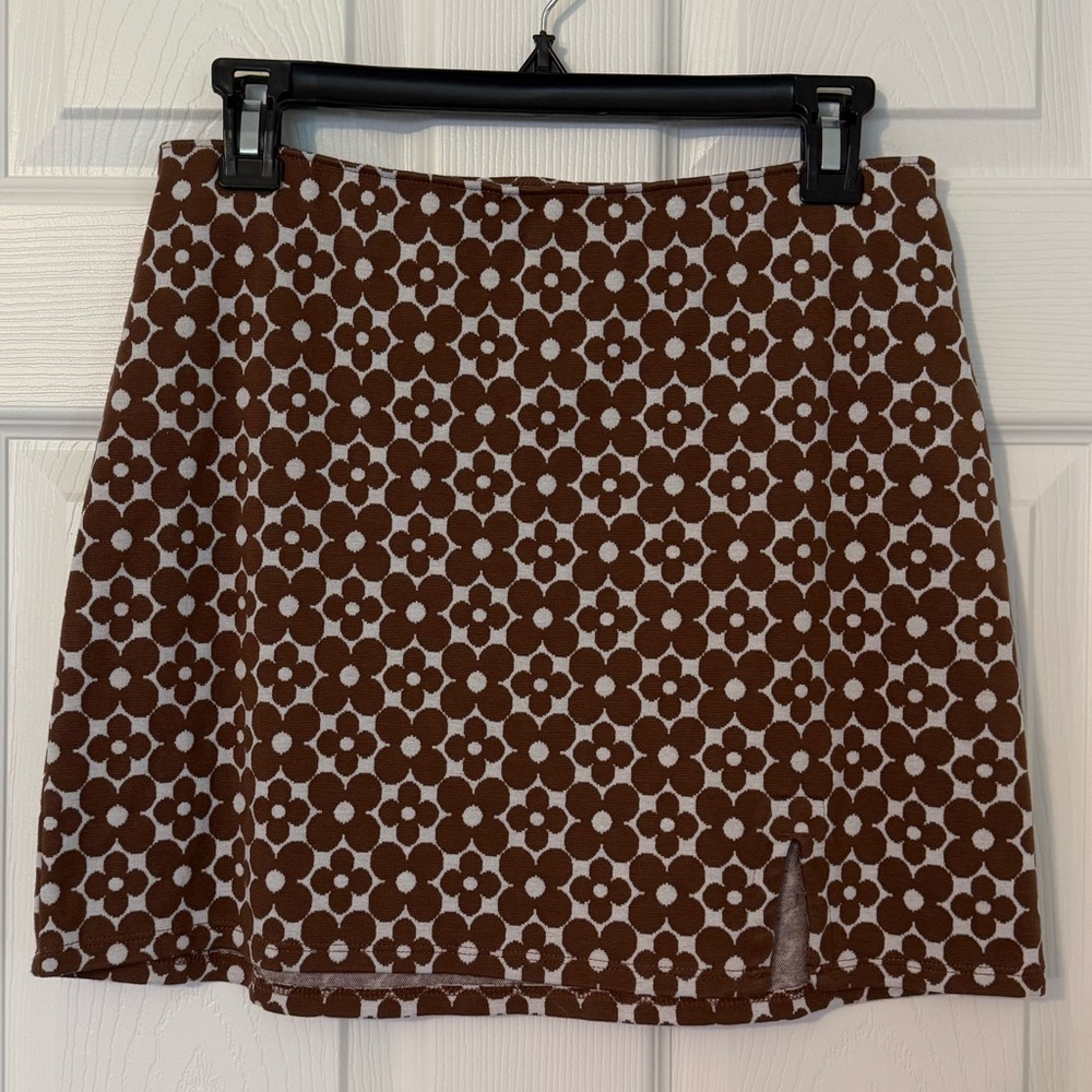 Hollister Floral Mini Skirt